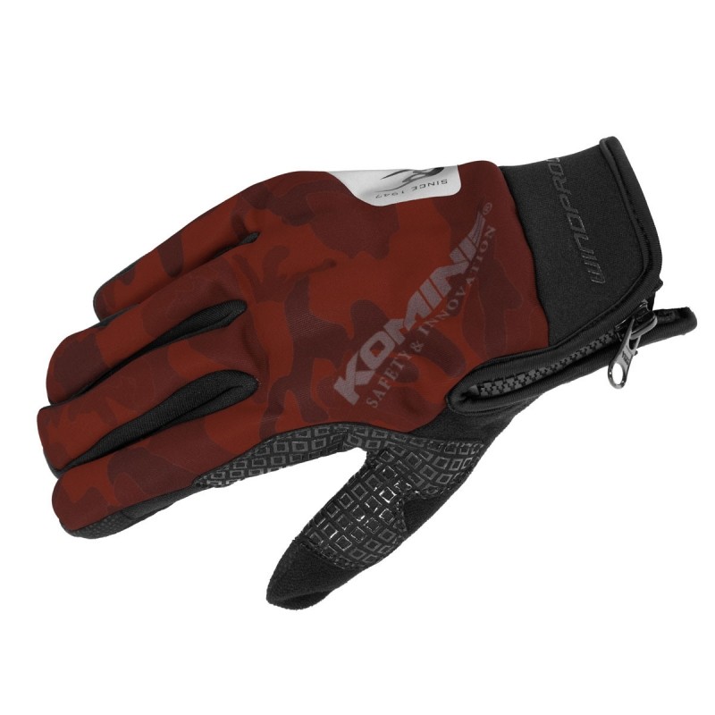 GK-839 WINDPROOF GLOVES HG #RED-CAMO